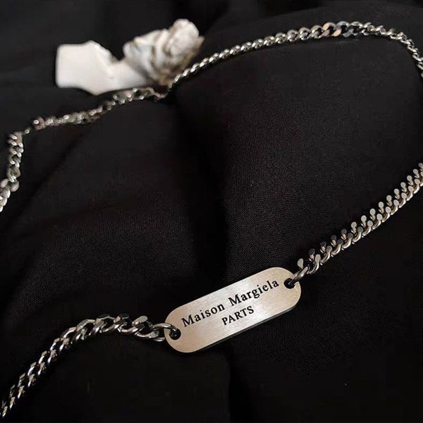 chokers gate minimalist east alphabet square brand clavicle chain ins cool versatile simple titanium steel necklace men's, Golden;silver
chokers gate minimalist east alphabet square brand clavicle chain ins cool versatile simple titanium steel necklace men's, Golden;silver
