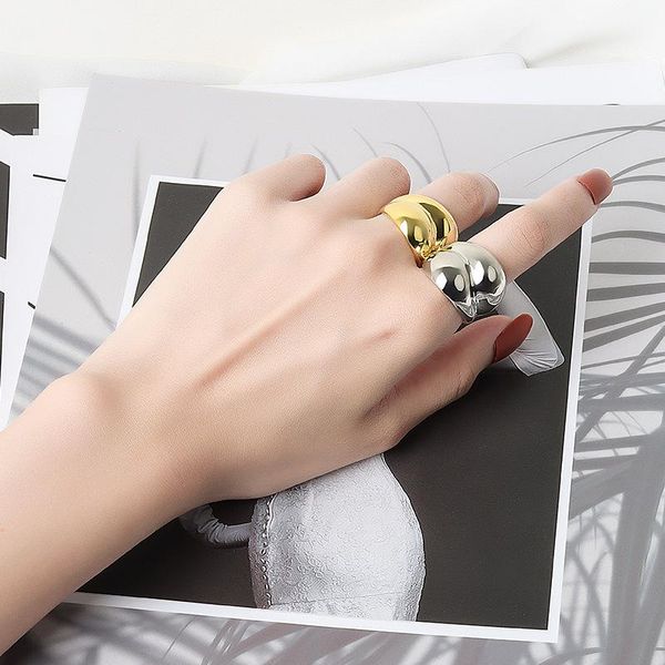 simple croissants chunky round glossy rings for women trendy geometric thick circle stacking wide open party jewelry wedding, Slivery;golden
simple croissants chunky round glossy rings for women trendy geometric thick circle stacking wide open party jewelry wedding, Slivery;golden