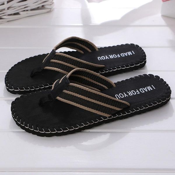slippers summer couples men and women fashion trend flip flops home non-slip beach sewing cool student clip outside a80, Black
slippers summer couples men and women fashion trend flip flops home non-slip beach sewing cool student clip outside a80, Black