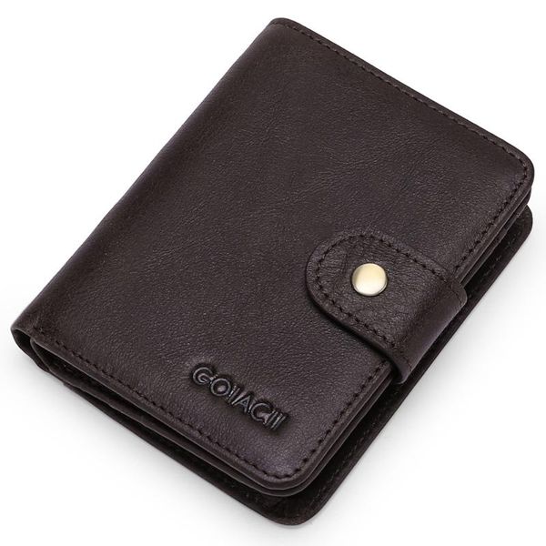 wallets multifunctional men's wallet genuine leather buckle casual retro purse, Red;black
wallets multifunctional men's wallet genuine leather buckle casual retro purse, Red;black