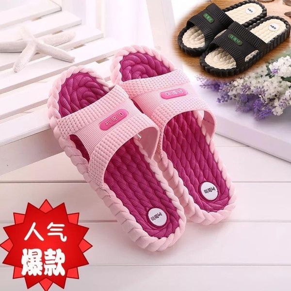 slippers shoes women sandals fashion women's summer antiskid men's soled sandalias mujer, Black
slippers shoes women sandals fashion women's summer antiskid men's soled sandalias mujer, Black