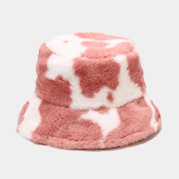 wide brim hats 25# winter plush thick bucket cow printed warm hat cap basin warmer bonnet for women men flat snow caps, Blue;gray
wide brim hats 25# winter plush thick bucket cow printed warm hat cap basin warmer bonnet for women men flat snow caps, Blue;gray