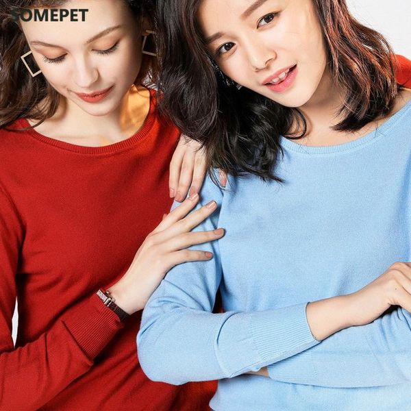 ladies knitted sweater pullovers knit jumper spring autumn basic women sweaters pullover soft slim fit knitwear female, White;black
ladies knitted sweater pullovers knit jumper spring autumn basic women sweaters pullover soft slim fit knitwear female, White;black