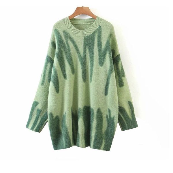 women's sweaters tie dye knitted pullover sweater women 2021 winter autumn oversized loose jogging casual stripe outerwear top, White;black
women's sweaters tie dye knitted pullover sweater women 2021 winter autumn oversized loose jogging casual stripe outerwear top, White;black