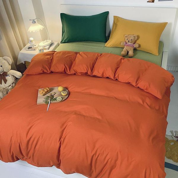 bedding sets seller 4pcs mix solid color simple sheets set quilt cover pillowcase bedspread duvet for bedroom
bedding sets seller 4pcs mix solid color simple sheets set quilt cover pillowcase bedspread duvet for bedroom