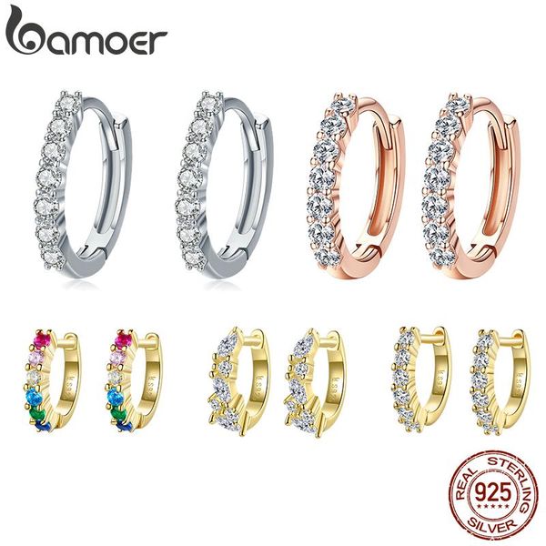 hoop & huggie bamoer 100% 925 sterling silver dazzling cz crystal circle round earrings for women jewelry sce351-1h, Golden;silver
hoop & huggie bamoer 100% 925 sterling silver dazzling cz crystal circle round earrings for women jewelry sce351-1h, Golden;silver