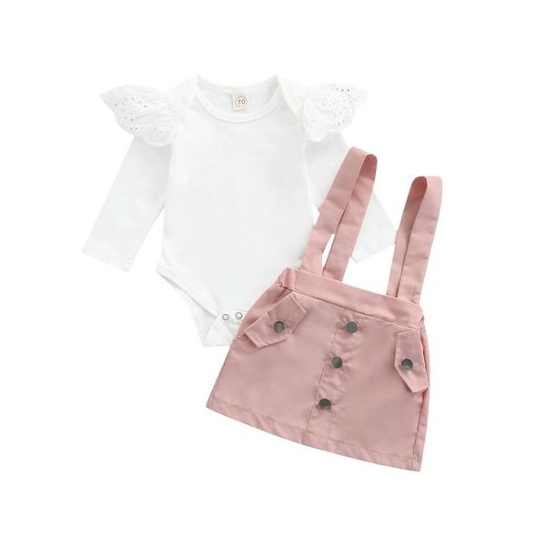 clothing sets 0-24m born baby girl long sleeve cotton bodysuit suspender skirt 2pcs outfits princess girls set, White
clothing sets 0-24m born baby girl long sleeve cotton bodysuit suspender skirt 2pcs outfits princess girls set, White