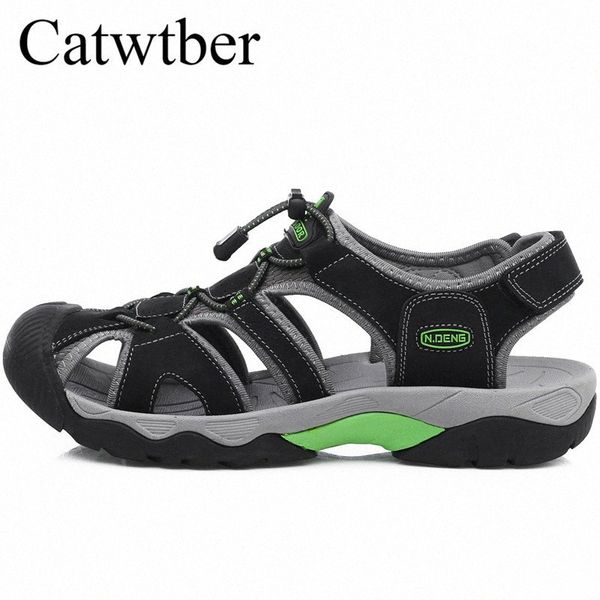 catwtber brand mens casual shoes leather sandals men breathable collision summer sapato masculino beach designer casual slipper 6708#, Black
catwtber brand mens casual shoes leather sandals men breathable collision summer sapato masculino beach designer casual slipper 6708#, Black