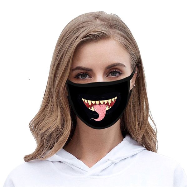 funny black personality expression printing mask autumn and winter dustproof cotton
funny black personality expression printing mask autumn and winter dustproof cotton