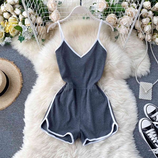 women's jumpsuits & rompers skinny spaghetti strap sleeveless street woman elastic biker outfits bodycon bodysuit 5sa8, Black;white
women's jumpsuits & rompers skinny spaghetti strap sleeveless street woman elastic biker outfits bodycon bodysuit 5sa8, Black;white