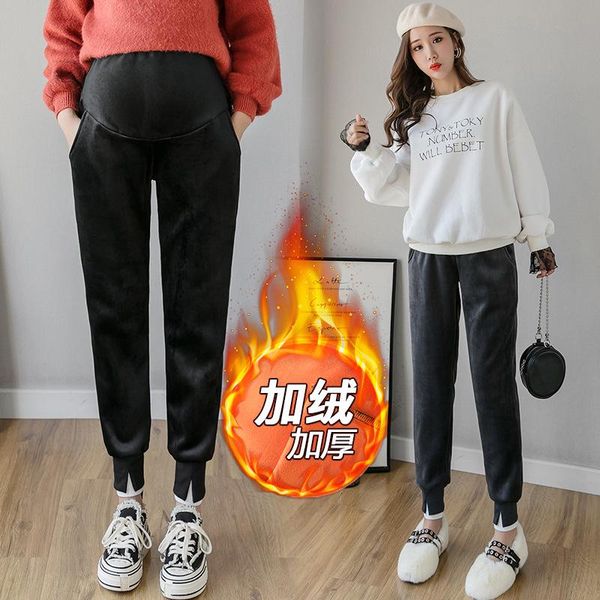 maternity clothes casual large size gold velvet pants versatile outer wear leggings for pregnant woman autumn and wint bottoms, White
maternity clothes casual large size gold velvet pants versatile outer wear leggings for pregnant woman autumn and wint bottoms, White