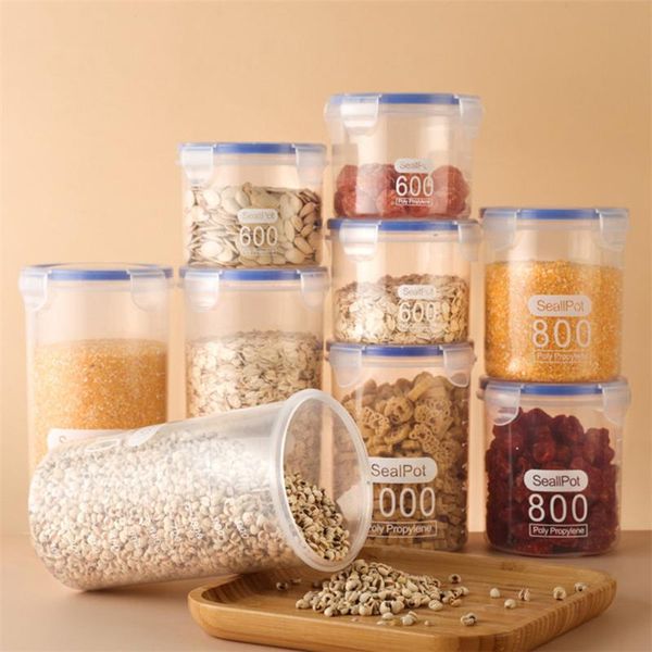 storage bottles & jars food container plastic kitchen refrigerator noodle box multigrain tank transparent sealed jar with lids dispense
storage bottles & jars food container plastic kitchen refrigerator noodle box multigrain tank transparent sealed jar with lids dispense