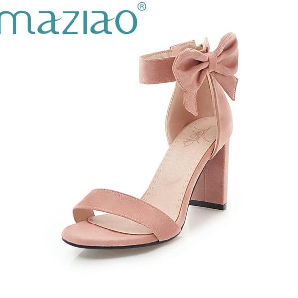 summer sweet bow knot buckle with back zipper for women sandals fashion open toe thick high heel dress shoes black pink
summer sweet bow knot buckle with back zipper for women sandals fashion open toe thick high heel dress shoes black pink