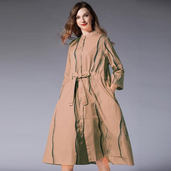 casual dresses shirt dress plus size women 2021 spring office lady solid red black elegant eleastic waist sashes for woman, Black;gray
casual dresses shirt dress plus size women 2021 spring office lady solid red black elegant eleastic waist sashes for woman, Black;gray