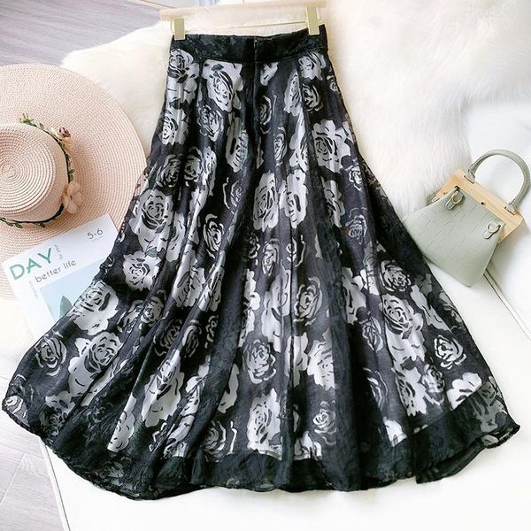 skirts wasteheart women fashion black high waist ruffles pleated a-line ankle length long skirt mesh clothing ball gown embroidery
skirts wasteheart women fashion black high waist ruffles pleated a-line ankle length long skirt mesh clothing ball gown embroidery