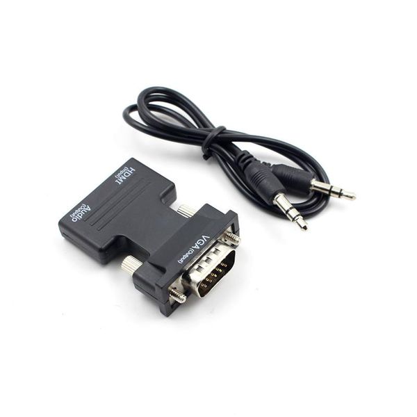 audio cables & connectors 1080p -compatible to vga converter adapter with female male for ps3 hdtv monitor projector pc
audio cables & connectors 1080p -compatible to vga converter adapter with female male for ps3 hdtv monitor projector pc