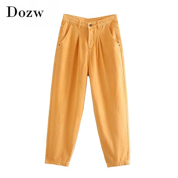 streetwear women high waist mom jeans loose pleated harem pants female casual pockets denim trousers slouchy jeans 210414, Blue
streetwear women high waist mom jeans loose pleated harem pants female casual pockets denim trousers slouchy jeans 210414, Blue