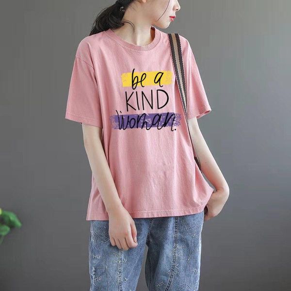 women's t-shirt 100% cotton t shirt woman summer fashion o neck short sleeve plus size 2021 korean style women shirts, White
women's t-shirt 100% cotton t shirt woman summer fashion o neck short sleeve plus size 2021 korean style women shirts, White