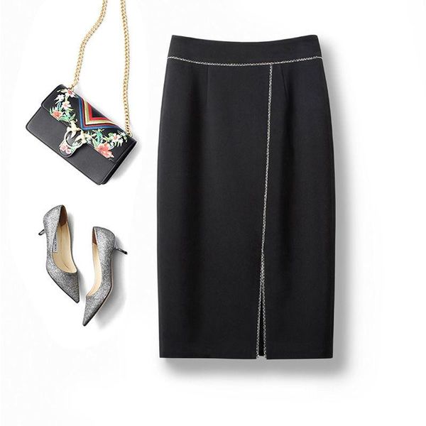 skirts women 2021 spring autumn pencil high waist midi office ol fashion female package hip faldas mujer g18, Black
skirts women 2021 spring autumn pencil high waist midi office ol fashion female package hip faldas mujer g18, Black