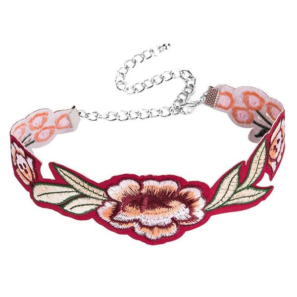 chokers romantic costume choker necklace for women handmade embroidery flower leaf design lace neck ornament jewelry adjustable collar, Golden;silver
chokers romantic costume choker necklace for women handmade embroidery flower leaf design lace neck ornament jewelry adjustable collar, Golden;silver