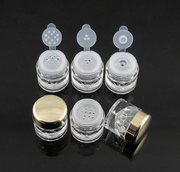 storage bottles & jars 100pcs 3mldiy cosmetic container black+clear plastic loose powder jar with flip sifter empty round packing tool
storage bottles & jars 100pcs 3mldiy cosmetic container black+clear plastic loose powder jar with flip sifter empty round packing tool