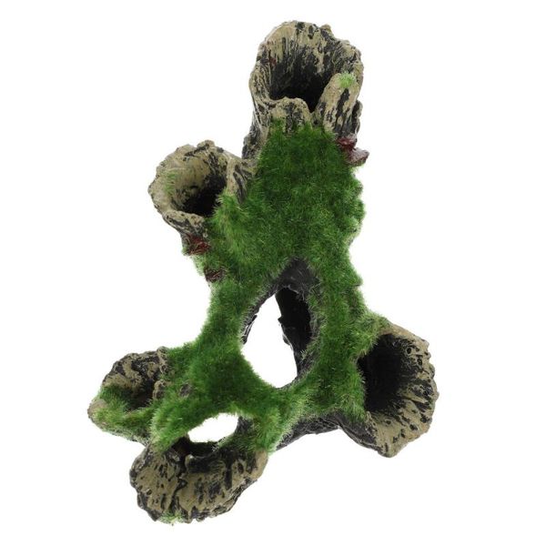 decorations simulation resin tree hole cave landscape moss ornament for aquarium fish tank
decorations simulation resin tree hole cave landscape moss ornament for aquarium fish tank