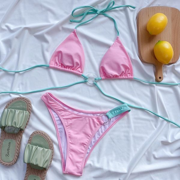 halter brazilian female lace up swimsuit women swimwear two-pieces bikini set bather bathing suit swim ladyby air
halter brazilian female lace up swimsuit women swimwear two-pieces bikini set bather bathing suit swim ladyby air