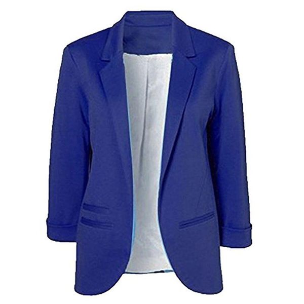 women's suits & blazers blazer women 2021 office ladies female for solid color coat autumn long sleeve and jackets femme, White;black
women's suits & blazers blazer women 2021 office ladies female for solid color coat autumn long sleeve and jackets femme, White;black