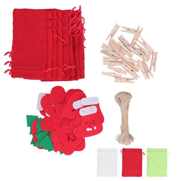 christmas decorations 24pcs gift bag lucky number drawstring sack advent calendar pouch decor home decoration
christmas decorations 24pcs gift bag lucky number drawstring sack advent calendar pouch decor home decoration