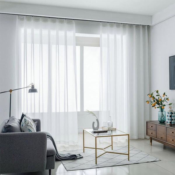 white chiffon tulle curtains for living room bedroom modern solid sheer voile home decor breathable scratchproof waterproof curtain & drapes
white chiffon tulle curtains for living room bedroom modern solid sheer voile home decor breathable scratchproof waterproof curtain & drapes