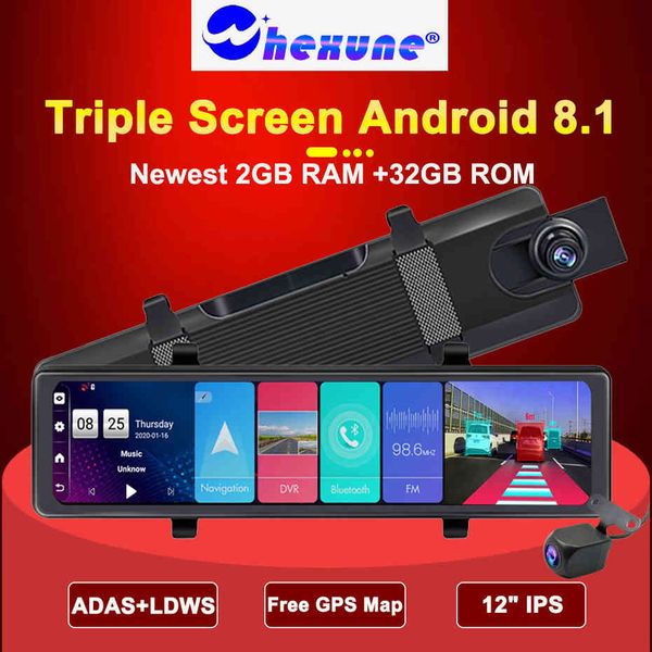 whexune 12" car dvr rearview mirror registrar 4g android dash cam camera gps navigation adas fhd 1080p wifi video recorder dvrs
whexune 12" car dvr rearview mirror registrar 4g android dash cam camera gps navigation adas fhd 1080p wifi video recorder dvrs