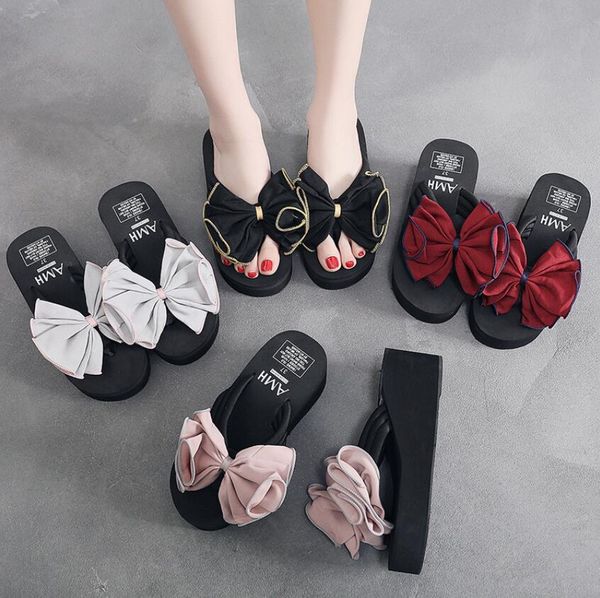 womens splint summer cool slippers shoe high heeled 11cm flip flop slope heel beach shoes new style, Black
womens splint summer cool slippers shoe high heeled 11cm flip flop slope heel beach shoes new style, Black