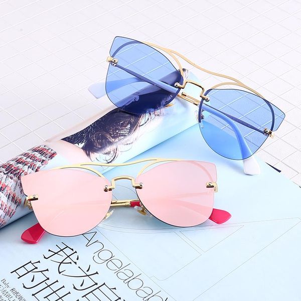 sunglasses luxury cat eye women retro metal frame brand designer vintage sun glasses female male driving shades oculos uv400, White;black
sunglasses luxury cat eye women retro metal frame brand designer vintage sun glasses female male driving shades oculos uv400, White;black