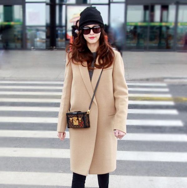women's wool & blends nicesense designer womens autumn coats abrigos mujer invierno 2021 winter coat women manteau femme casaco, Black
women's wool & blends nicesense designer womens autumn coats abrigos mujer invierno 2021 winter coat women manteau femme casaco, Black