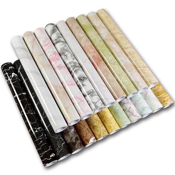 60*100cm waterproof marble wallpaper pvc self adhesive film stickers living room wall decor kitchen cabinets contact paper wallpapers
60*100cm waterproof marble wallpaper pvc self adhesive film stickers living room wall decor kitchen cabinets contact paper wallpapers