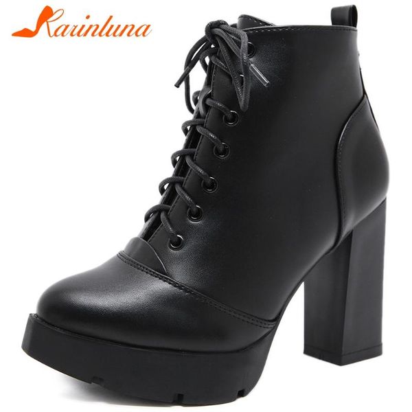 boots karin fashion ladies autumn office casual platform thick high heels zip cross tied women ankle shoes, Black
boots karin fashion ladies autumn office casual platform thick high heels zip cross tied women ankle shoes, Black