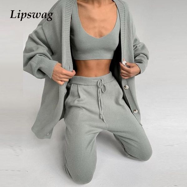 women's two piece pants fashion knitted three sets simple solid casual soft homewears elegant women tank cardigan+drawstring outfits su, White
women's two piece pants fashion knitted three sets simple solid casual soft homewears elegant women tank cardigan+drawstring outfits su, White