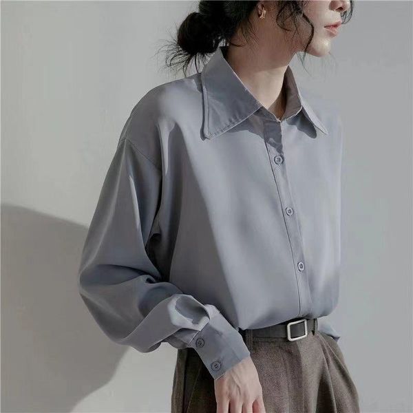 women's blouses & shirts blue chiffon shirt vintage hong kong long sleeve jacket design sense minor spring 2021 fashion fairy, White
women's blouses & shirts blue chiffon shirt vintage hong kong long sleeve jacket design sense minor spring 2021 fashion fairy, White