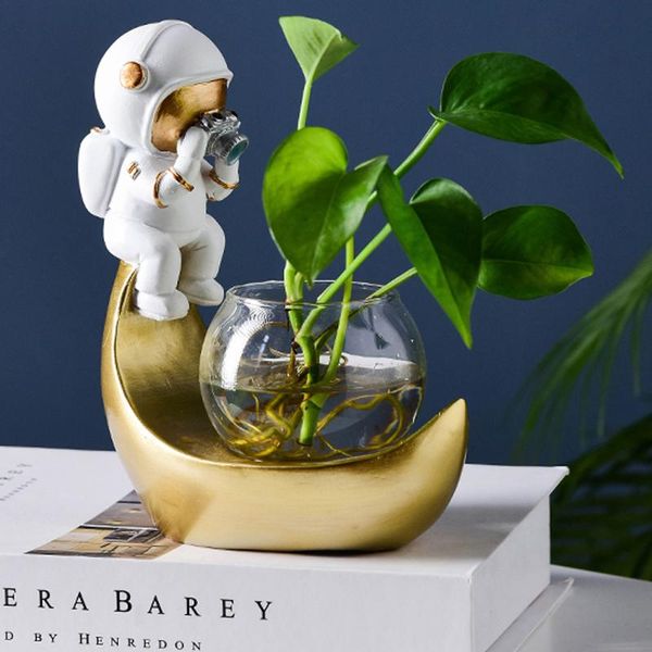 nordic creative vase cute astronaut ornaments green radish hydroponic diver with light glass fish tank office deskdecor vases
nordic creative vase cute astronaut ornaments green radish hydroponic diver with light glass fish tank office deskdecor vases