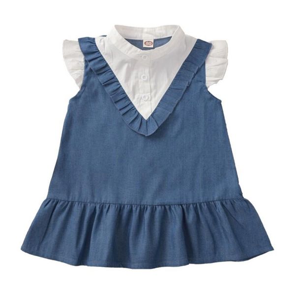 girl's dresses 0-24m summer toddler born baby girls dress white collar blue lotus skirt princess, Red;yellow
girl's dresses 0-24m summer toddler born baby girls dress white collar blue lotus skirt princess, Red;yellow
