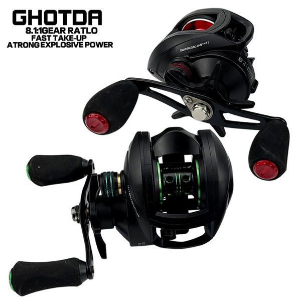 baitcasting reel high speed 8.1:1 left/right hand fresh saltwater ultra light reels carp lure fishing
baitcasting reel high speed 8.1:1 left/right hand fresh saltwater ultra light reels carp lure fishing