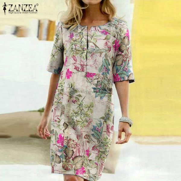 linen 2021 summer floral printed cotton bohemian sundress zanzea vintage party short dress women casual sleeve vestidos 7, Black;gray
linen 2021 summer floral printed cotton bohemian sundress zanzea vintage party short dress women casual sleeve vestidos 7, Black;gray