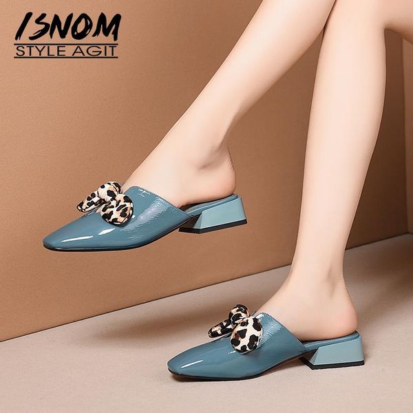 slippers isnom low heels women 2021 slides shoes woman leopard butterfly knot mules female ladies blue, Black
slippers isnom low heels women 2021 slides shoes woman leopard butterfly knot mules female ladies blue, Black