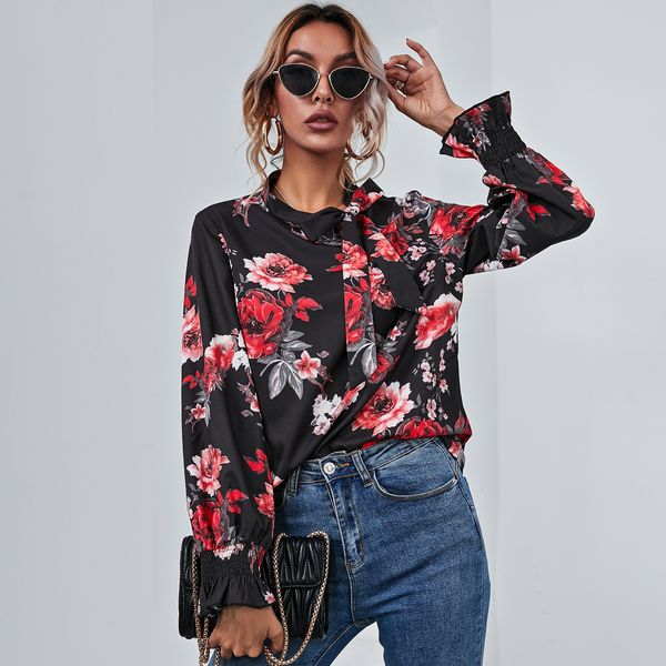 original 2021 autumn and winter new european and american slim chiffon long sleeve women's top, White
original 2021 autumn and winter new european and american slim chiffon long sleeve women's top, White