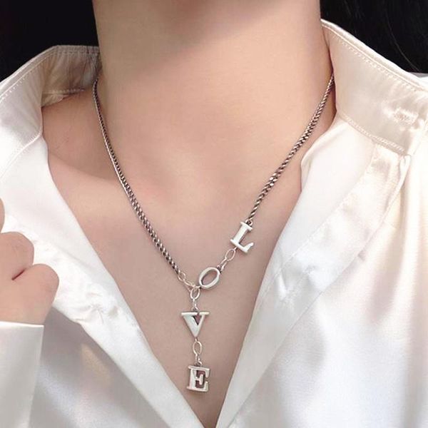 pendant necklaces origin summer statement asymmetric letter love necklace for women girl trendy silver color metal chain jewelry
pendant necklaces origin summer statement asymmetric letter love necklace for women girl trendy silver color metal chain jewelry