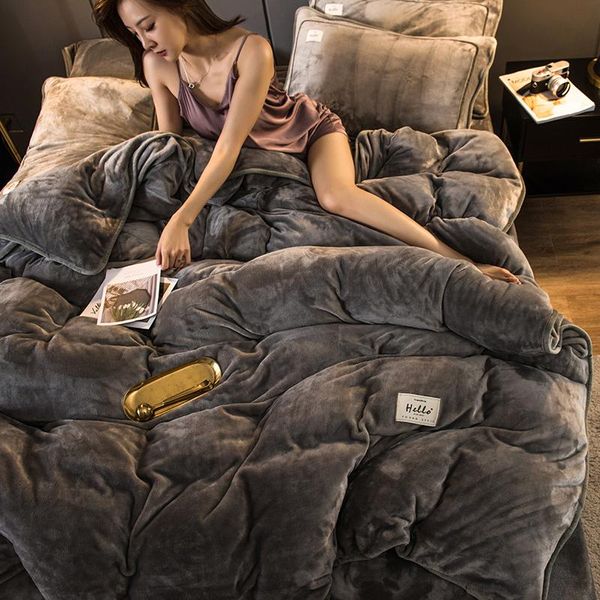 bedding sets winter cotton set nordic simple luxury pillowcases bed sheets bedroom ropa de cama home textile db60cd
bedding sets winter cotton set nordic simple luxury pillowcases bed sheets bedroom ropa de cama home textile db60cd