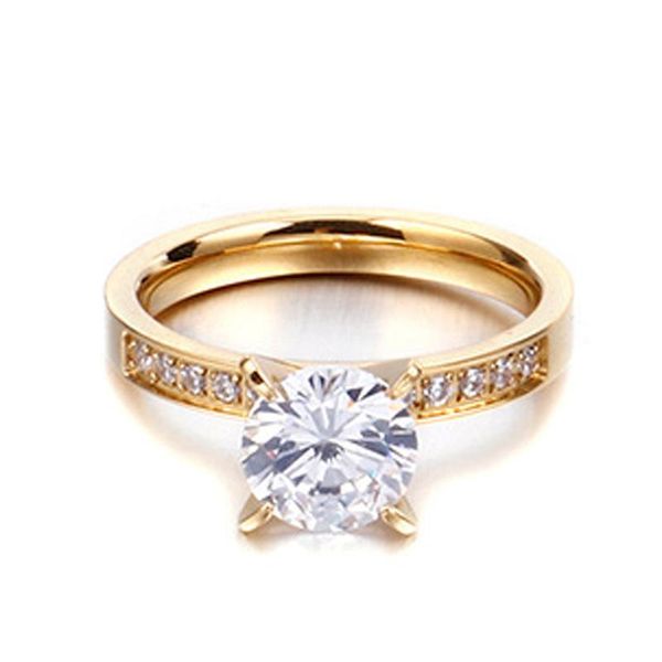 wedding rings cubic zirconia marriage engagement for women gold color ladies stainless steel jewelry finger ring girls, Slivery;golden
wedding rings cubic zirconia marriage engagement for women gold color ladies stainless steel jewelry finger ring girls, Slivery;golden