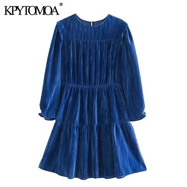 women chic fashion pleated velvet mini dress o neck long sleeve female dresses vestidos mujer 210420, White
women chic fashion pleated velvet mini dress o neck long sleeve female dresses vestidos mujer 210420, White