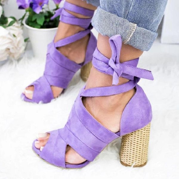 style spring suede fish mouth side empty ankle cross-strap high chunky women's large size sandals, Black
style spring suede fish mouth side empty ankle cross-strap high chunky women's large size sandals, Black