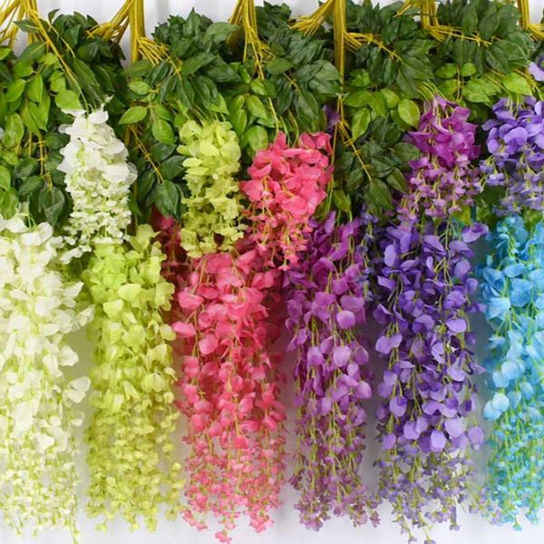 decorative flowers & wreaths 12x trailing artificial silk wisteria garden hanging flower garland vine wedding
decorative flowers & wreaths 12x trailing artificial silk wisteria garden hanging flower garland vine wedding